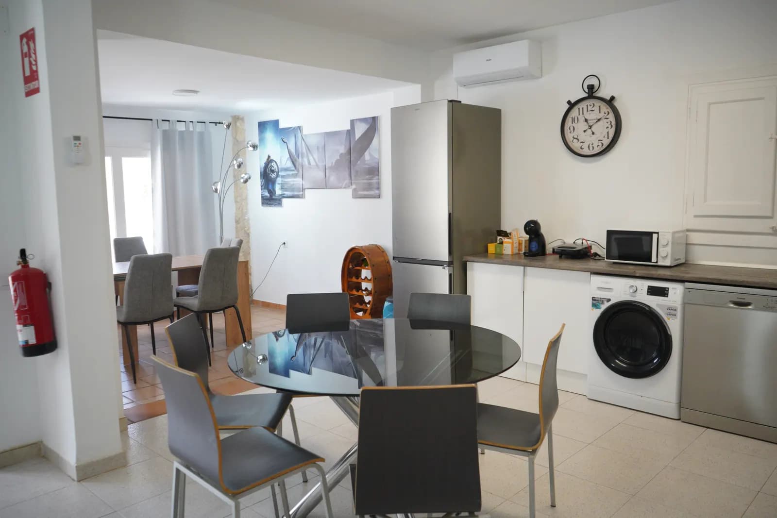Cocina y comedor
